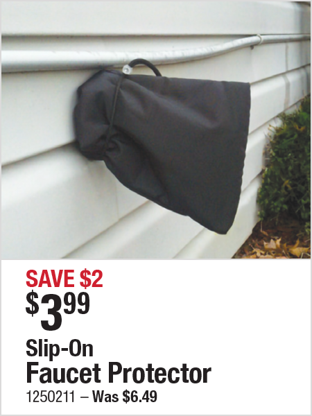 Slip-On Faucet Protector